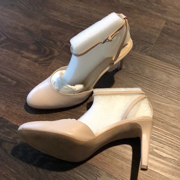 Nine West | Nude Strap Heels - Picture 7 of 8